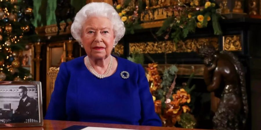 Die Queen nach ihrer Weihnachtsansprache 2019