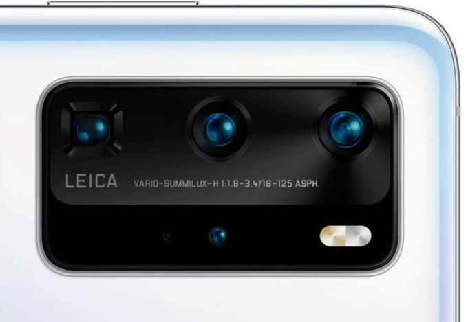 Das Huawei P40 pro verfügt zusätzlich über einen Tiefensensor (unterhalb der Hauptkamera). Huawei Kamera p40
