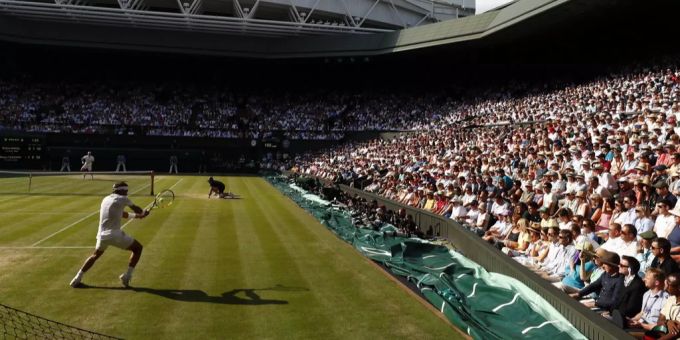 Auch die Tennis-Rasen-Saison könnte wegen der Coronavirus-Pandemie ausfallen. Tennis