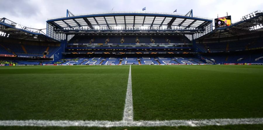 Die Stamford Bridge, das Stadion des FC Chelsea.