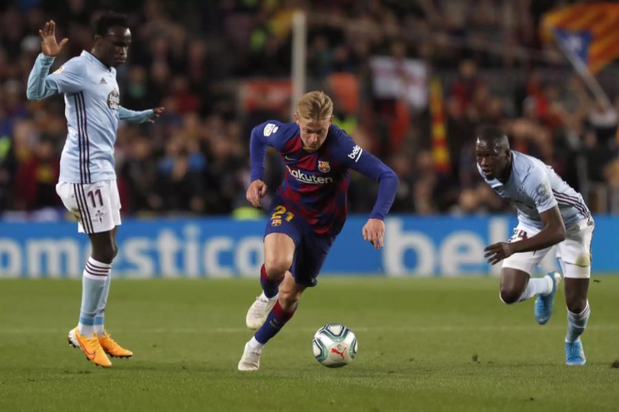 Frenkie de Jong (22-jährig, zentrales Mittelfeld, FC Barcelona) // Messi: «Einer der komplettesten Passgeber, die ich in seinem Alter je gesehen habe.»