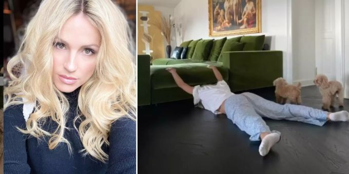 Hoppla! - So übersteht Michelle Hunziker die Corona-Quarantäne