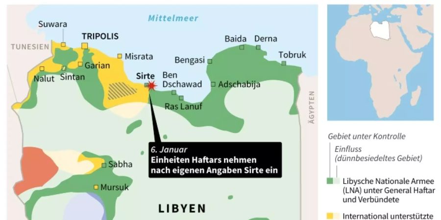 Libyen Macht