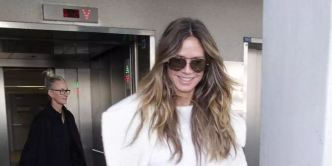 Das erfolgreiche Topmodel Heidi Klum. Heidi Klum