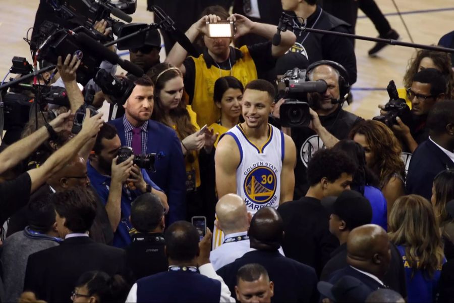 Auch NBA-Superstar Steph Curry ist auf der Liste der Nominierten zu finden.