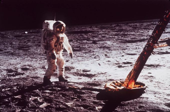 Katherine Johnson arbeitete an der ersten Mondlandung 1969 für Nasa mit. (Archivbild) mondlandung