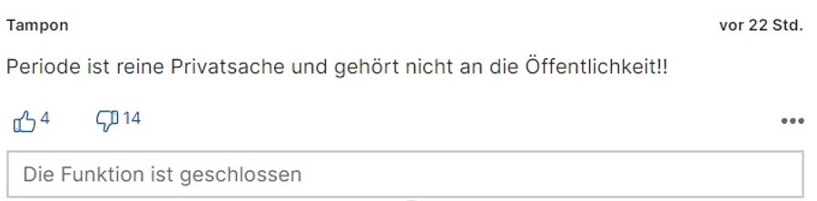 Dieser Meinung ist auch Nau-Leser «Tampon».