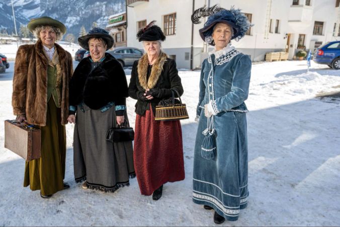 Sonja Zurbuchen, Isabelle Jungen, Therese Steinhauer und Marianne Allenbach.