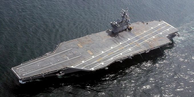 Brasilien: Der Flugzeugträger USS Ronald Reagan CVN76 Brasilien