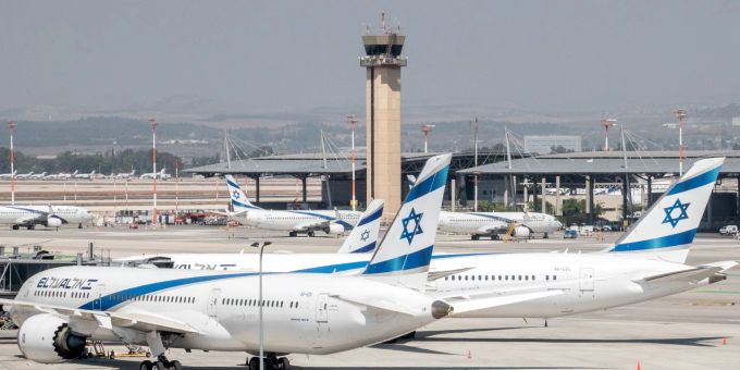 Flugzeuge der israelischen Fluggesellschaft El Al Airlines auf dem Flughafen Ben Gurion International Airport. (Symbolbild) El Al Airlines