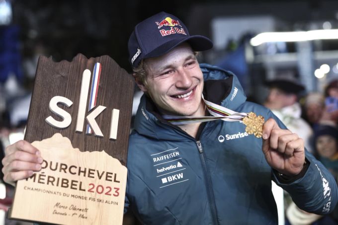 Eine Goldmedaille hat er schon: Marco Odermatt. Macht er sich nun zum Doppel-Weltmeister? Marco Odermatt
