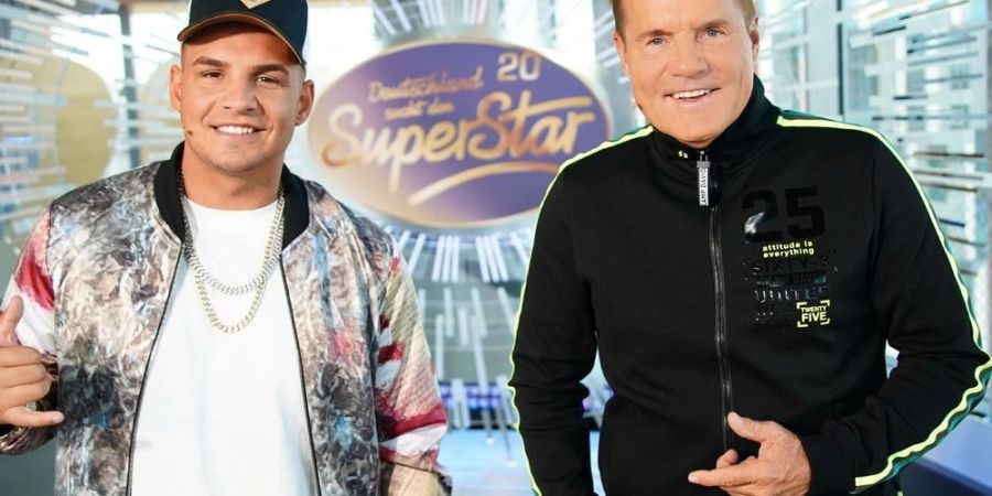 Bei «Deutschland sucht den Superstar» sind unter anderem Pietro Lombardi (l.) und Dieter Bohlen (r.) Teil der Jury. In der Show kommen auch Trash-Fans voll auf ihre Kosten.