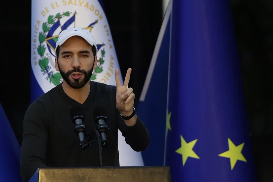 Der Staatspräsident von El Salvador, Nayib Bukele.