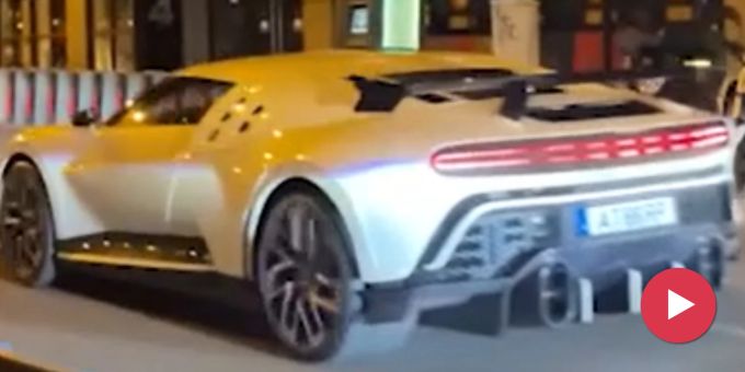 Fans rasten aus! - Ronaldo fährt mit 10-Millionen-Bugatti durch Madrid