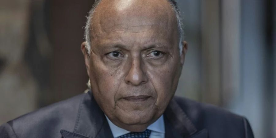 Ägyptens Aussenminister Sameh Schukri