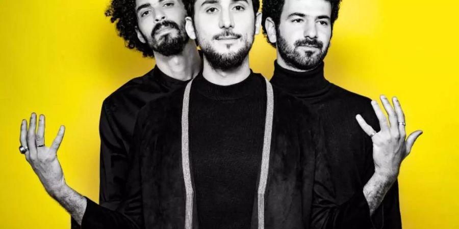 Shalosh haben auch Spass mit Nirvana und a-ha. Foto: ACT/Zohar Ron