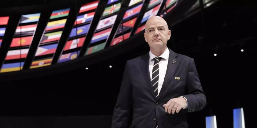 FIFA-Präsident Gianni Infantino ist gegen eine Reform der Champions League. Foto: Alessandra Tarantino/AP