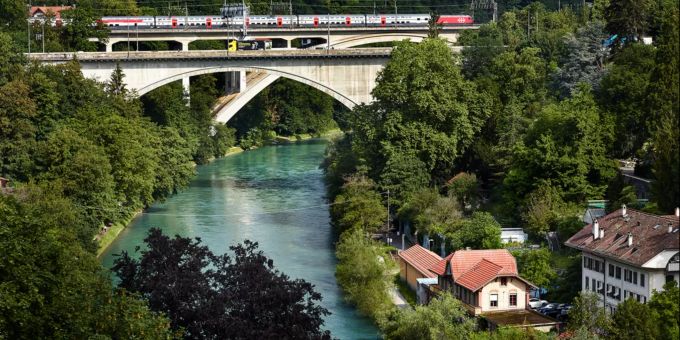 In der Aare in Bern ist gestern Mittwoch ein 16-jähriges Mädchen ertrunken. Aare Bern