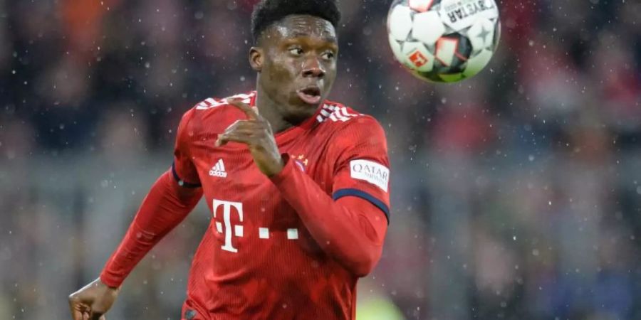 Bayern-Spieler Alphonso Davies gilt als grosses Talent. Foto: Matthias Balk