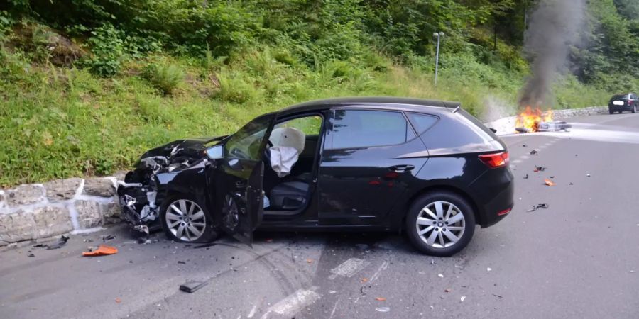 Verkehrsunfall in Engelberg OW