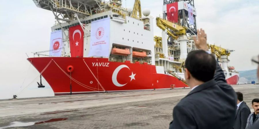 Das türkische Bohrschiff «Yavuz»