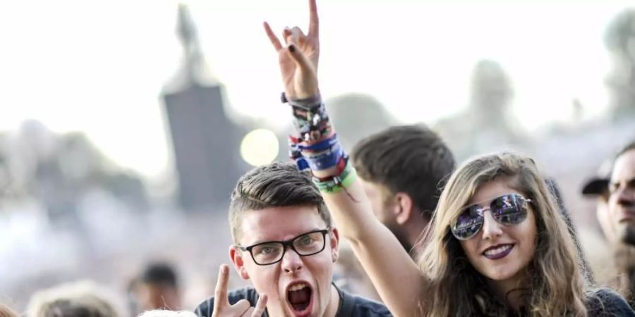 Gute Stimmung in Wacken. Foto: Axel Heimken