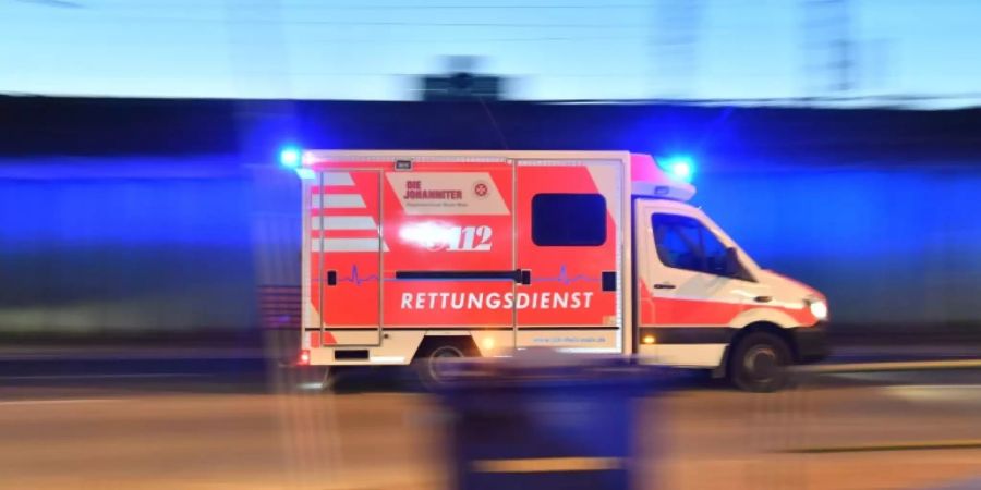 Rettungswagen im Einsatz