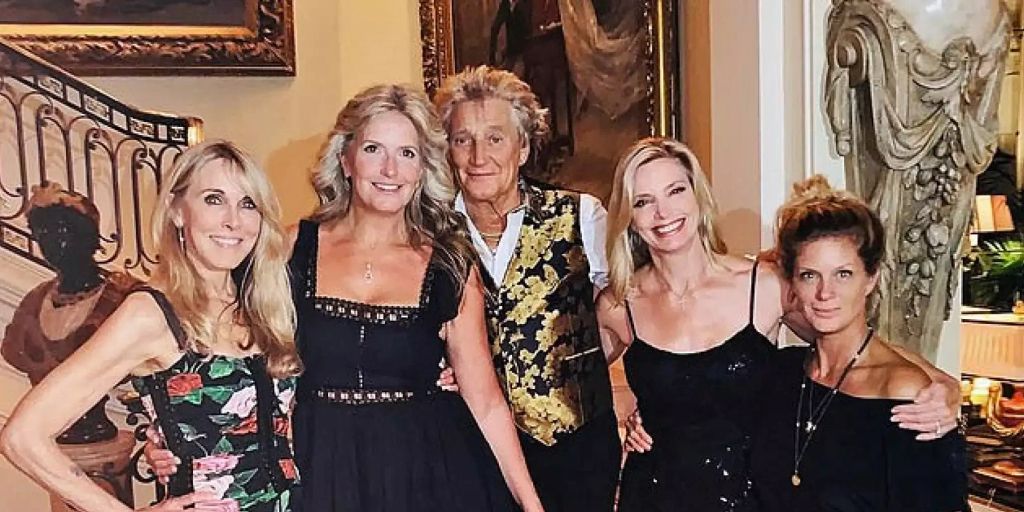 Rod Stewart Hat Mit All Diesen Frauen Kinder