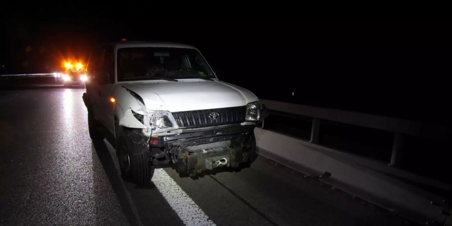 Sachschaden nach Unfall.