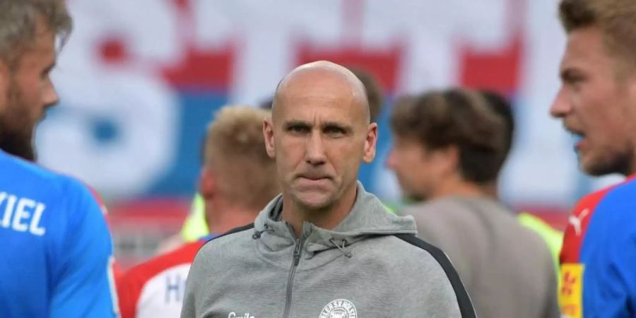 Ist nicht mehr Trainer von Holstein Kiel: André Schubert. Foto: Stefan Puchner