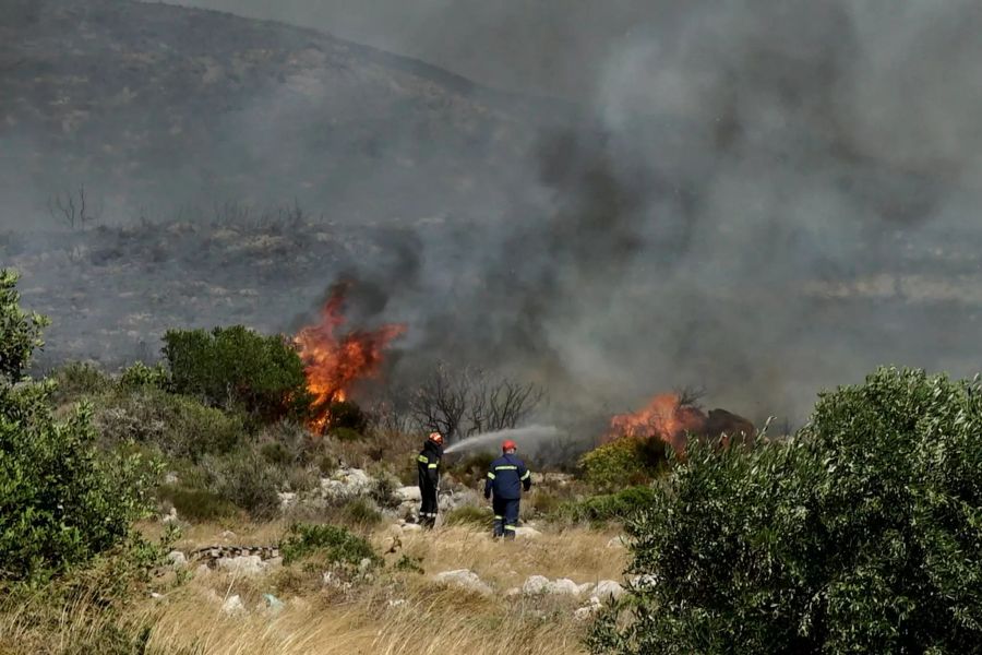 Waldbrand in Griechenland