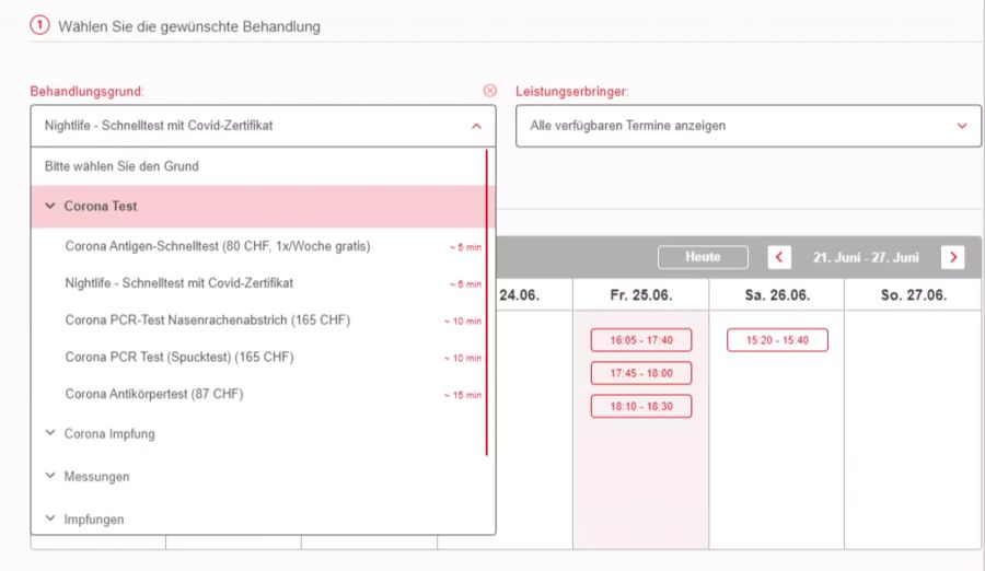 Die Toppharm in Zürich am Limmatplatz bietet extra ein «Nightlife»-Angebot an. Mehrkosten werden hier nicht verrechnet.