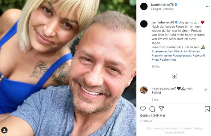 Kurz vor dem Tod des Ballermann-Stars haben sich die beiden erneut getrennt. Willi Herren
