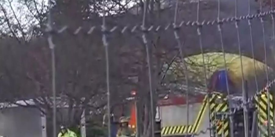 In Neuseeland ist ein Heissluftballon bei der Landung verunglückt. Foto: Uncredited/TVNZ/AP/dpa