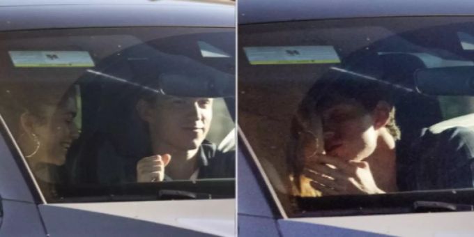 Tom Holland und Zendaya wurden von Paparazzi erwischt. zendaya