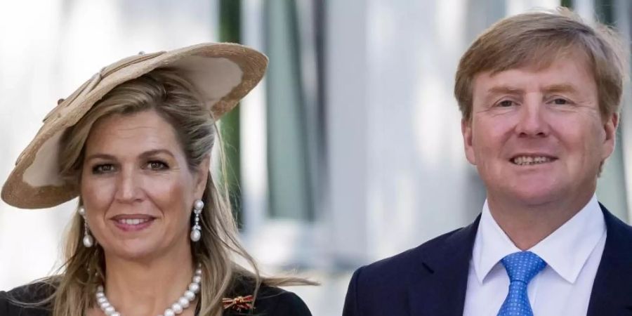 König Willem-Alexander und Königin Máxima der Niederlande besuchen Berlin. Foto: Christoph Soeder/dpa