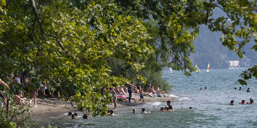 Im Luganersee ist am Sonntag ein Mann ertrunken. (Archivbild)