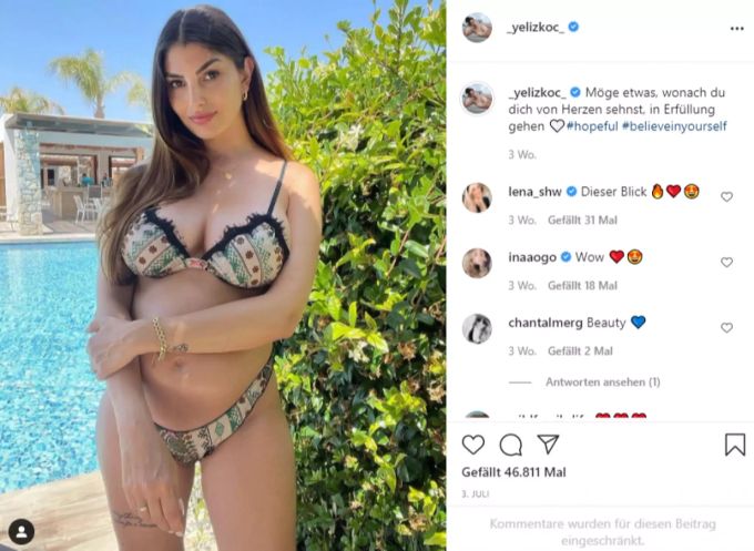 Sind Yeliz Koç und Jimi Blue noch ein Paar oder nicht? Yeliz Koç