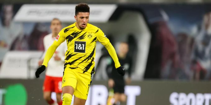 Das Bild gehört der Vergangenheit an: Jadon Sancho verlässt den BVB. BVB