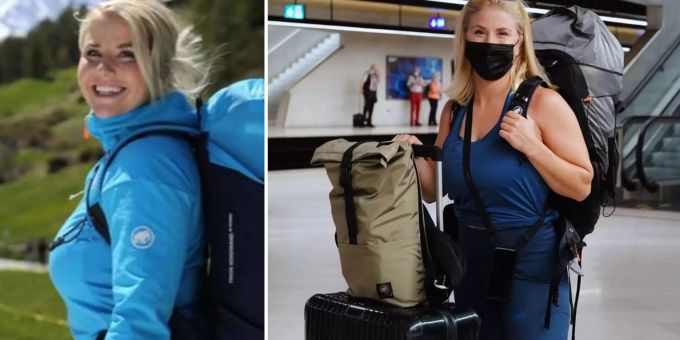 «Das Nötigste» - So vollbepackt geht Beatrice Egli bergsteigen