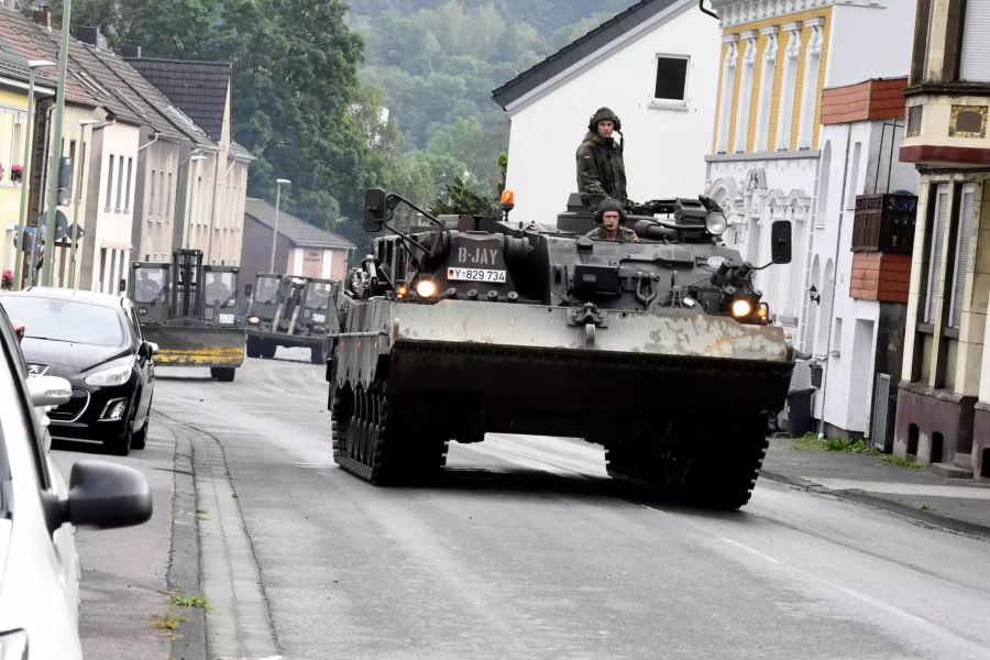 Unwetter in Nordrhein-Westfalen