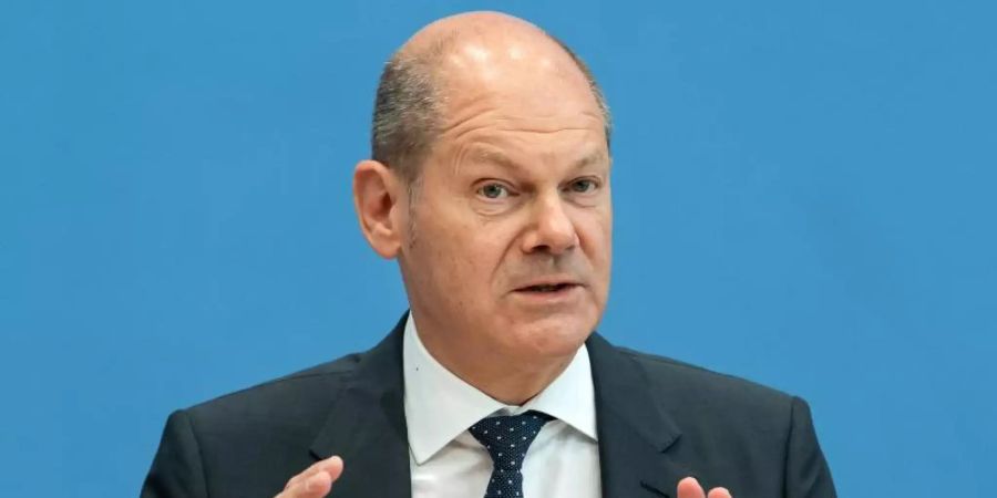 Finanzminister Olaf Scholz (SPD) kündigte finanzielle Hilfe für Flüchtlinge aus Afghanistan an. Foto: Bernd von Jutrczenka/dpa/Archivbild