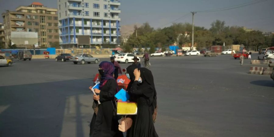Verschleierte Frauen in Afghanistan