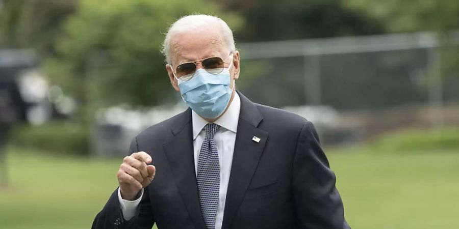 Der amerikanische Präsident Joe Biden hat sein Impfziel um knapp einen Monat verpasst. (Archivbild)