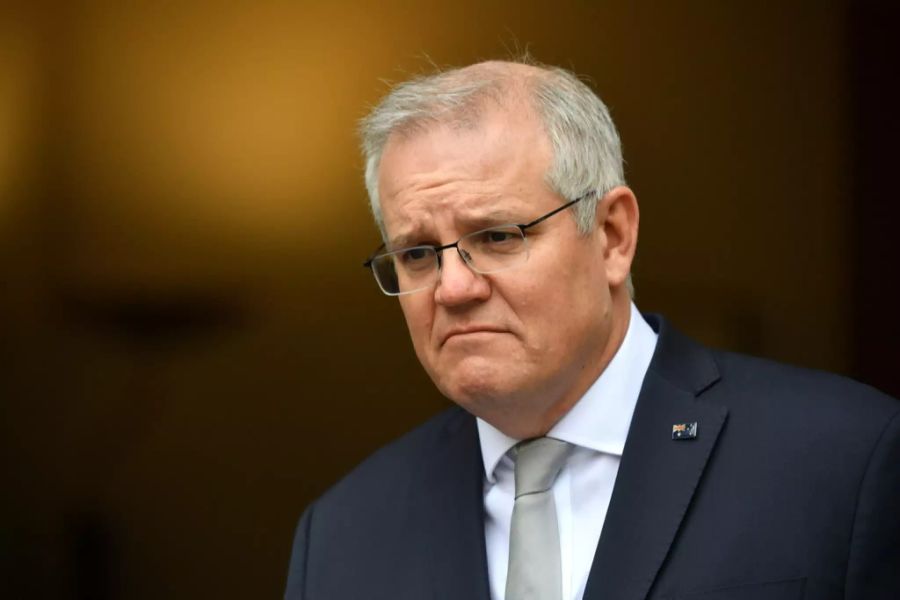 Australiens Premierminister Scott Morrison will bei einer Impfquote von 70 bis 80 Prozent die nationalen Corona-Beschränkungen aufheben.