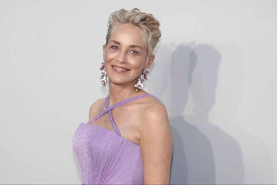 US-Schauspielerin Sharon Stone im Juli 2021 in Cannes.