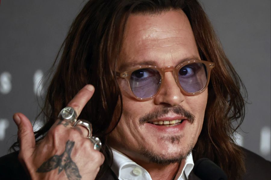 Johnny Depp in Cannes.