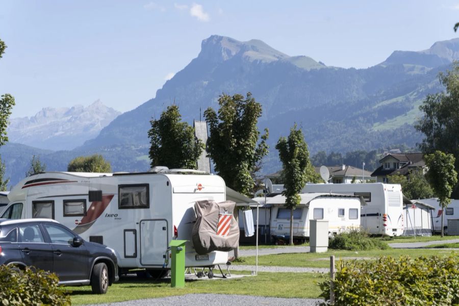 Camping wird teurer. (Archiv)