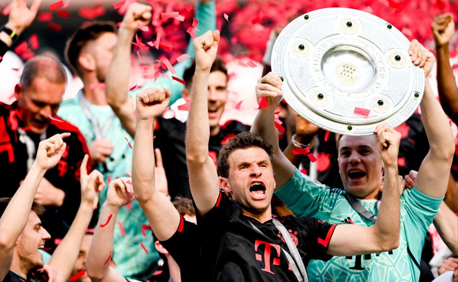 Seit Samstag ist Bayern München zum elften Mal in Folge deutscher Meister.