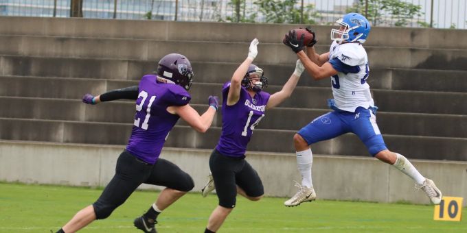 Die Zurich Renegades bezwingen die Basel Gladiators in einer engen Partie mit 38:31 nach Verlängerung. Zurich Renegades